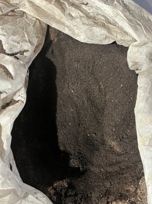 Worm Castings. A garden soil amendment that aids in making healthy soil. Worm Castings are present in all of Doug Gardens Soil mixes and soil amendments