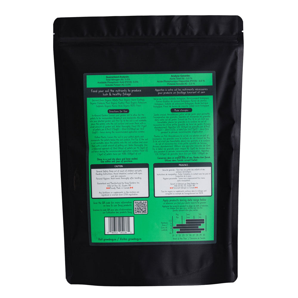 Summer Green 5-2-2: Lush Garden Organic Fertilizer for Vibrant Summer Growth