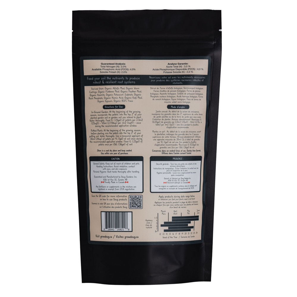 Spring Root 3-4-2: Organic Soil Rejuvenator Fertilizer for Spring Planting