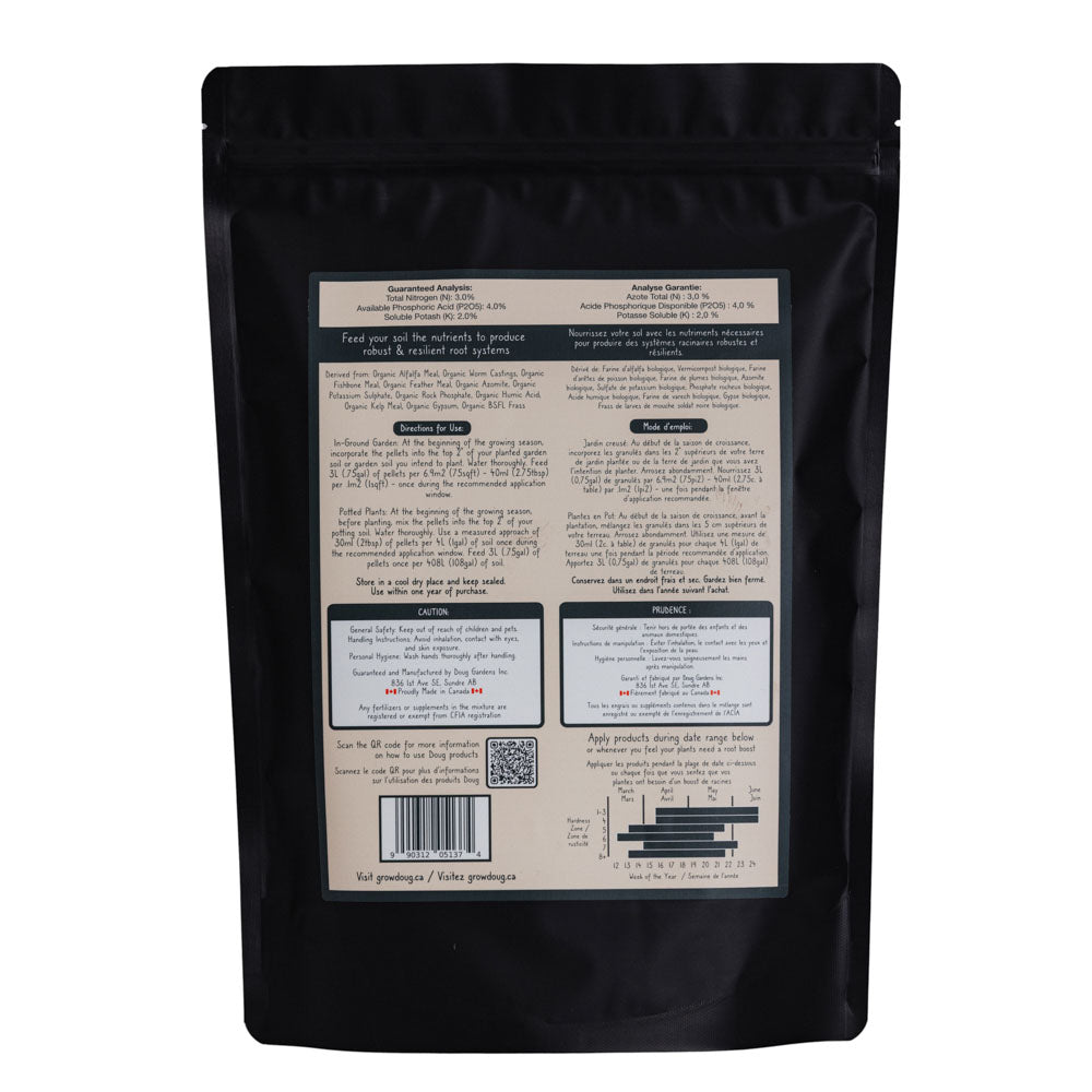 Spring Root 3-4-2: Organic Soil Rejuvenator Fertilizer for Spring Planting