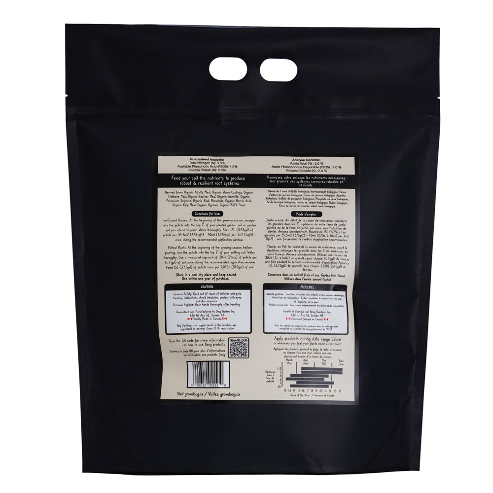 Spring Root 3-4-2: Organic Soil Rejuvenator Fertilizer for Spring Planting